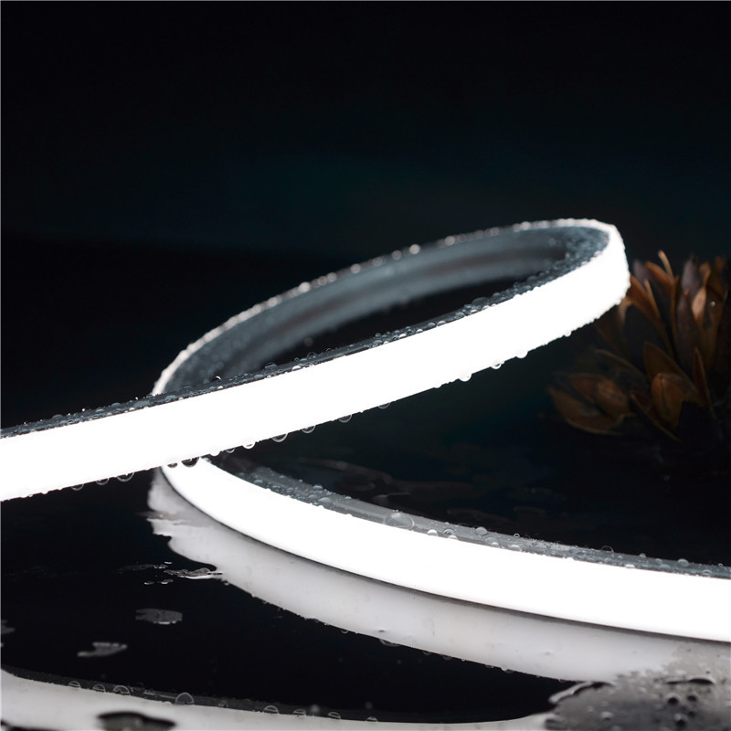 DC24V 16.4Ft 12*12mm Top Lighting Waterproof Multi-Color Optional Flexible LED Neon Light for Outdoor Lighting